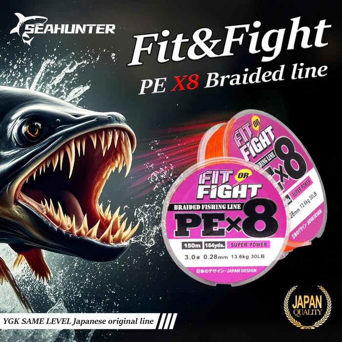Relix Garcia - Kastking Fit&Fight Pe X8 150M/300M Senar Pancing, Tahan Aus Senar Pe X8 Hijau Merah