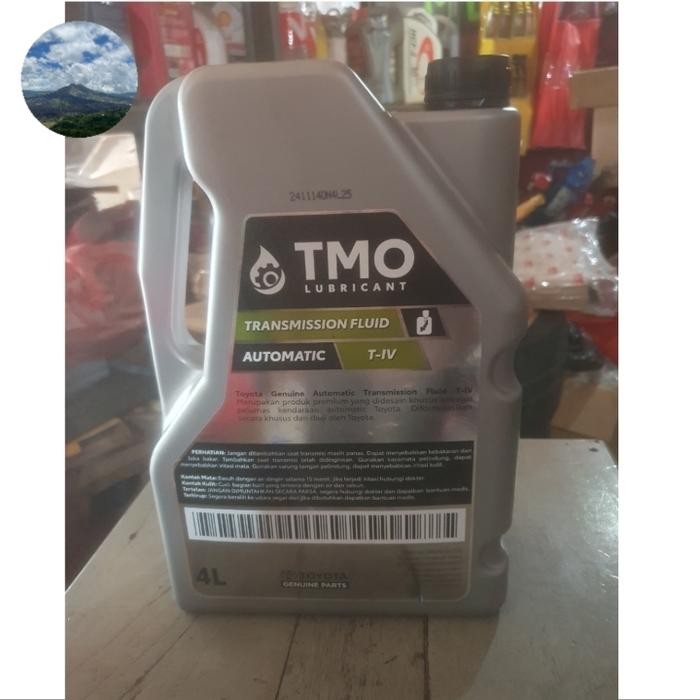 Oli Transmisi Matic Toyota TMO ATF T-IV 4 Liter Galon Original