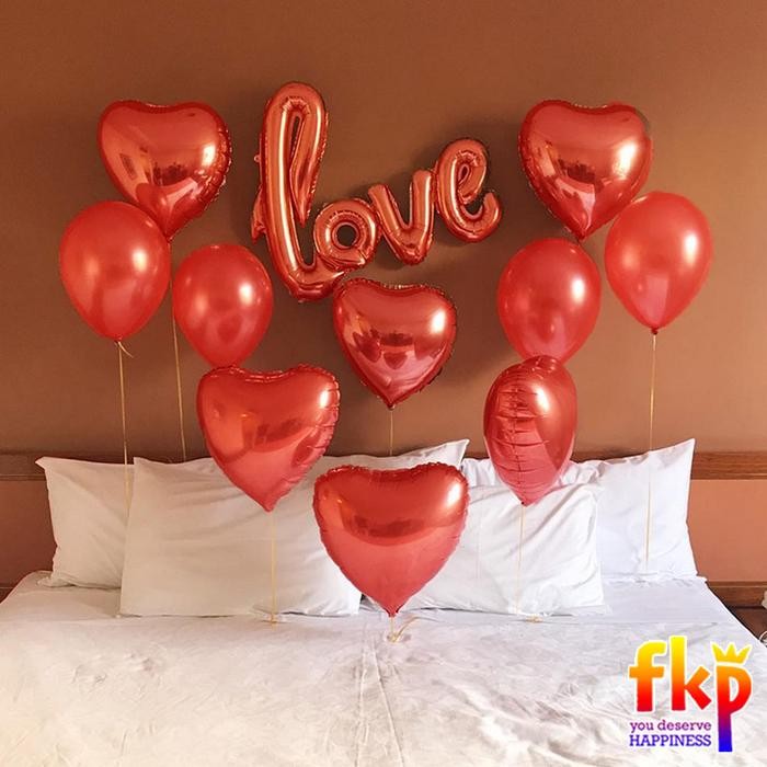 

Terlaris FUNKIDSPARTY-Paket Dekorasi Balon Valentine/Balon Love Sambung SALE