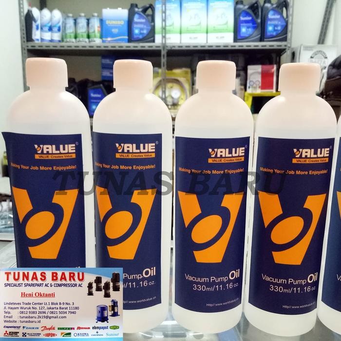 Oil Vacuum Pump Value 330ml / Oli Vacum AC Value 330ml