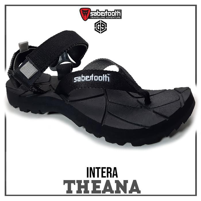 NEW SABERTOOTH Sendal Pria Wanita Gunung Traventure Intera Theana Sandal Jepit Outdoor