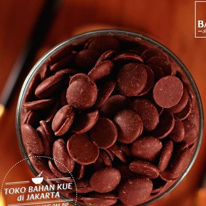 

Lecy.store2 Cacao Barry ALUNGA Repack 100gr Milk 41% Chocolate Couverture Coklat Baking Coin