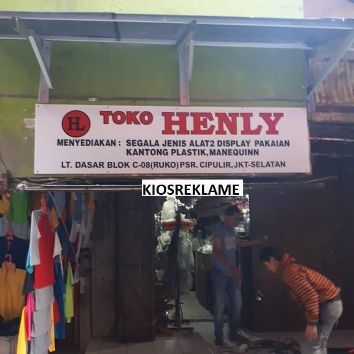 

Terlaris! Papan Nama / Billboard Uk.50Cmx200Cm