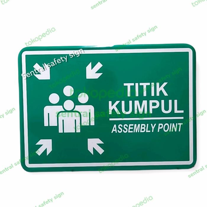 

Bisa Termin! Rambu Titik Kumpul 40X60Cm Model Landscape