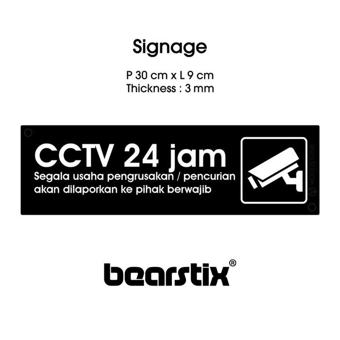 

Melayani Faktur Pajak! Sign Cctv 24 Jam Rambu Papan Pengawasan Cctv Toko Rumah Bangunan Cafe