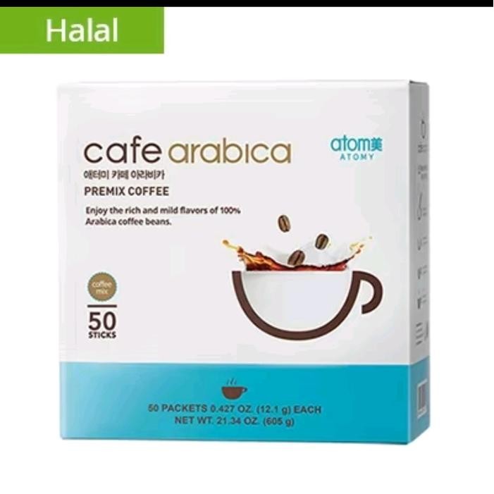 

Kopi 3in1 Cafe Arabica kopi korea kesehatan 1 box isi 50 Sachet