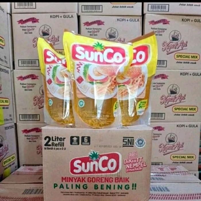 

*2L3 POUCH SUNCO 2 LITER MINYAK GORENG REFILL BAIK MINYAK GORENG SAWIT MURNI Oil