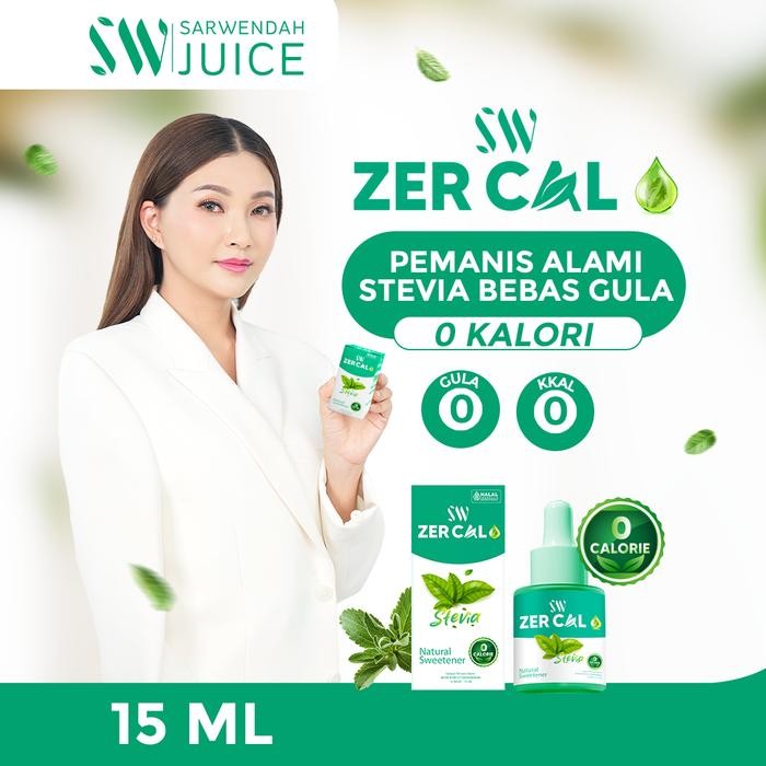 

SW Zercal Zero Calori / Serum Stevia Pemanis Alami / Pengganti Gula Batu