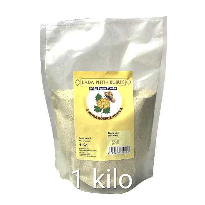 

Lada Putih Bubuk Cap Boenga 1 kg