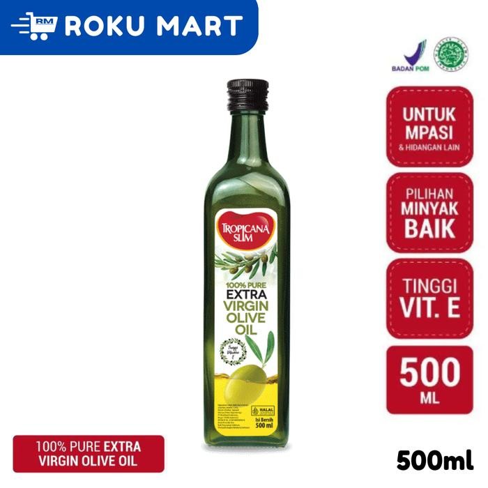 

Tropicana Slim Extra Virgin Olive Oil 500ml / Minyak Zaitun Tropicana Slim