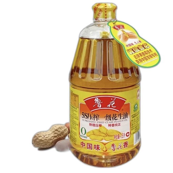 

Minyak kacang Tanah 1.8 L PEANUT OIL minyak LU HUA HUA SHENG YOU