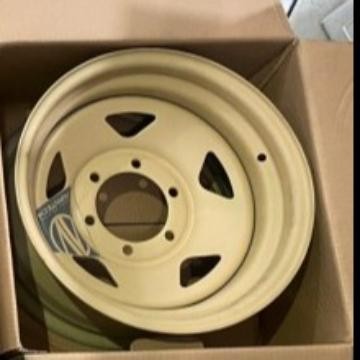 Ready Velg Mobil Ring 15 R15 6x139 Avantech Starco Besi Brown -Hilux, Triton