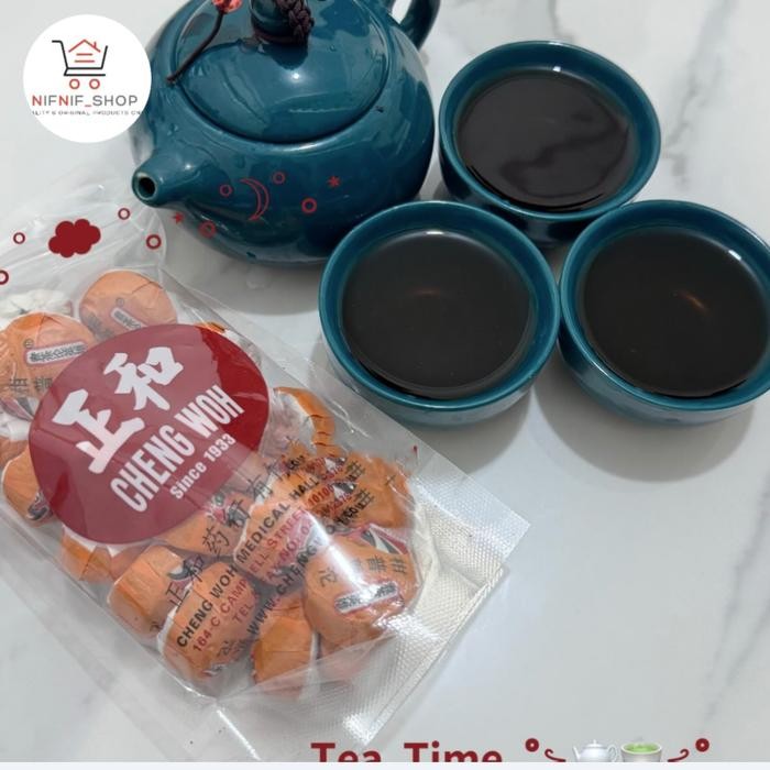 

Orange Citrus Pu er Tea Cheng Woh Penang