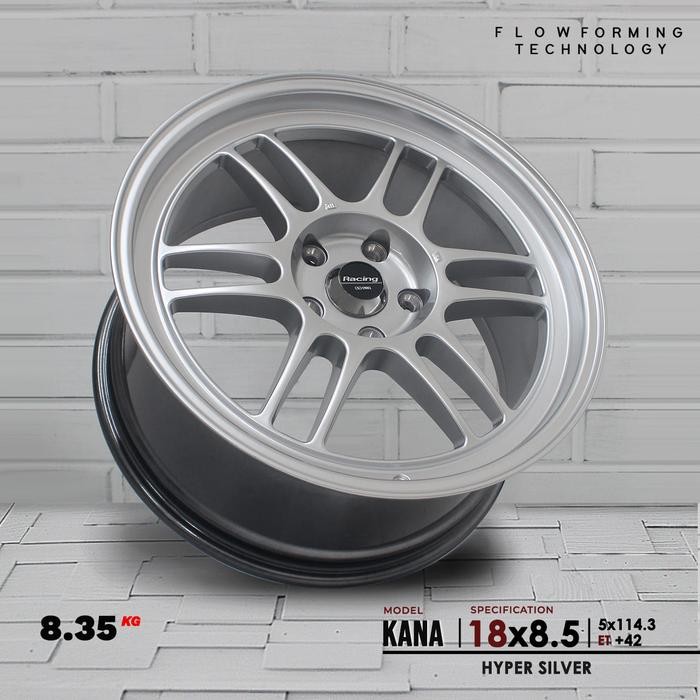 Ready Stok Velg JF LUXURY Type KANA RING 18 Flow Form