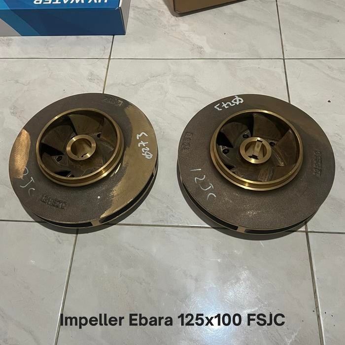 Impeller Pompa Ebara 125x100 FSJC Ebara 125x100 FSJC Pompa Kopelan