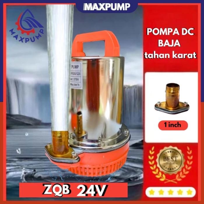 Pompa Celup Kolam Ikan DC24V Pompa Rendam kolam ikan Submersible DC Alat Pertukangan Mesin Pompa Air