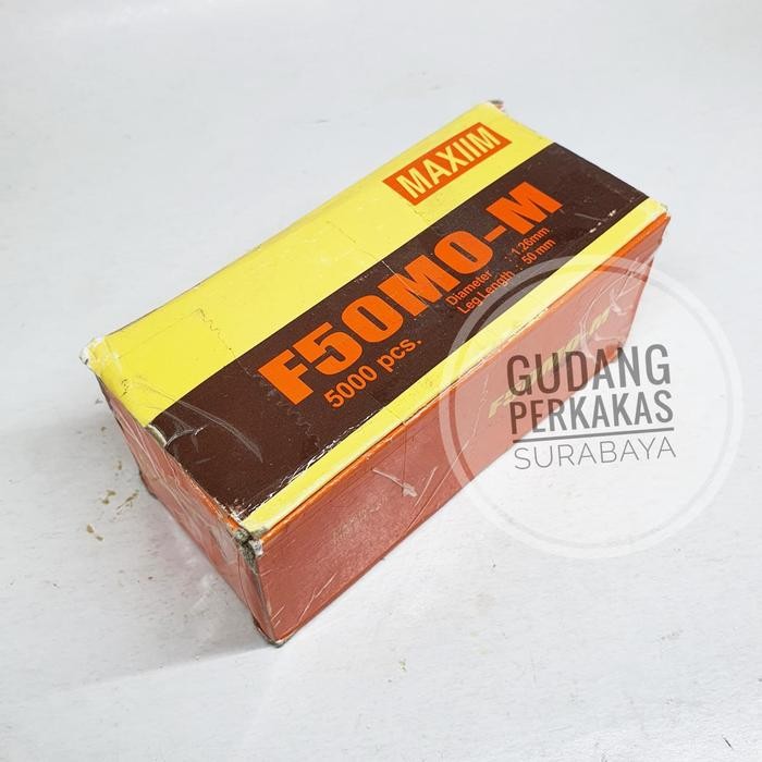 PAKU TEMBAK 5 CM ISI STAPLES ANGIN F-50 ISI PAKU TEMBAK ANGIN F50