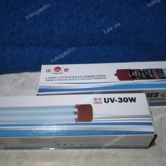 LAMPU UV AQUARIUM KOLAM 30 WATT YAMANO UV 30 WATT STERILISASI ALGAE