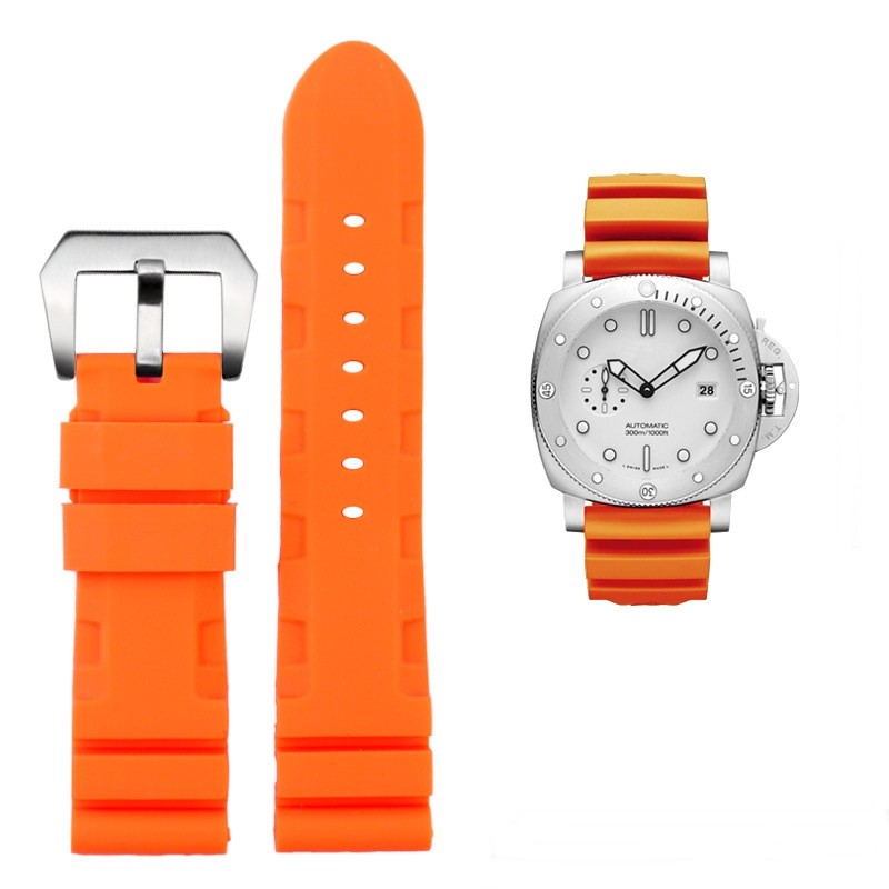IMPORT 22 24MM 26MM FOR PANERAI SUBMERSIBLE LUMINOR PAM QUARANTA BITEMPO LUNA ROSSA WATCH STRAP