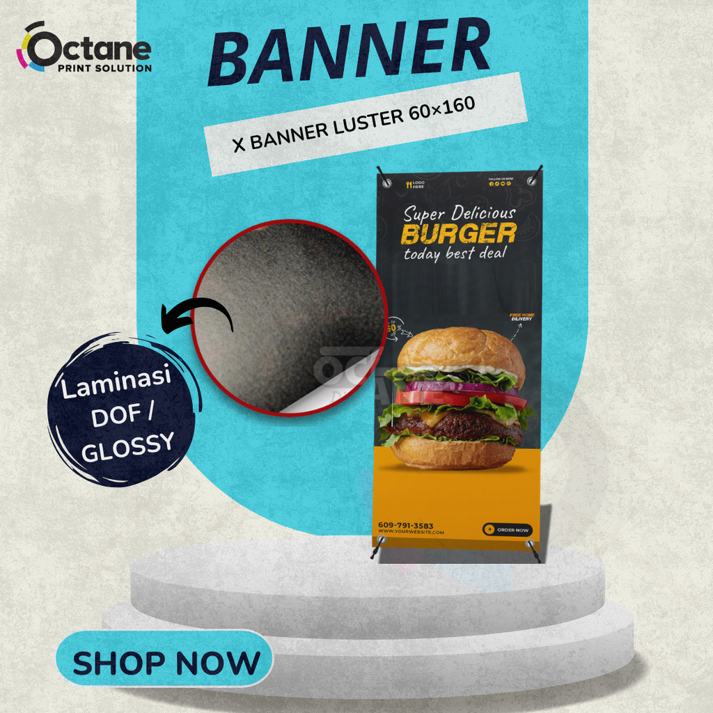 Octane Print Solution X Banner Luster 160x60