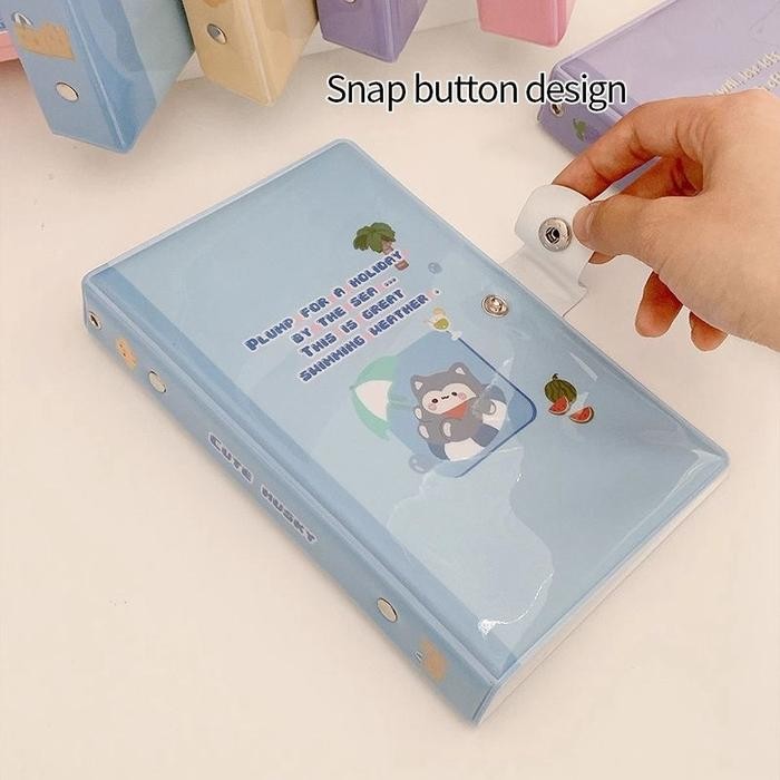 

a6 cover binder pvc kilat 6 ring seren paper kode 1018