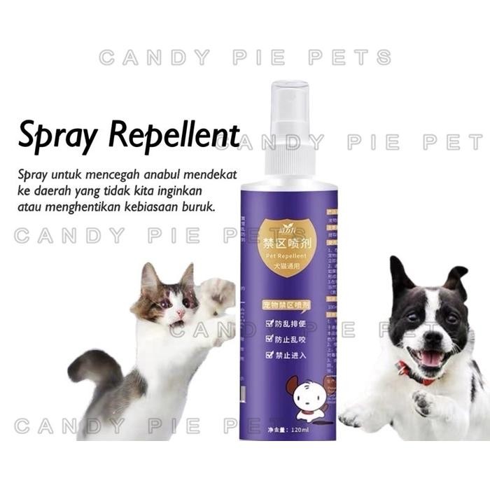 SEMPROTAN KUCING ANTI PUP SEMBARANGAN SPRAY KUCING ANTI PIPIS CAT REP