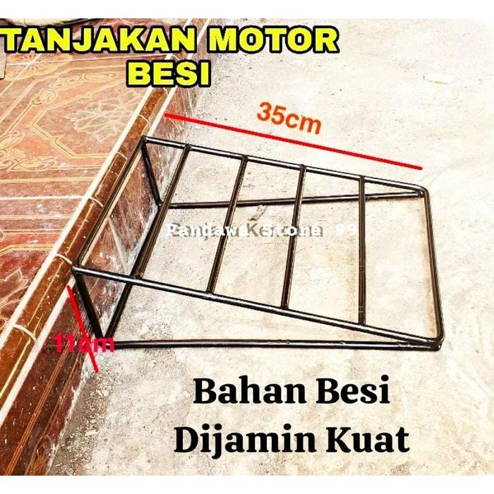 Tanjakan motor besi kuat dan kokoh / tanjakan motor naik tangga *