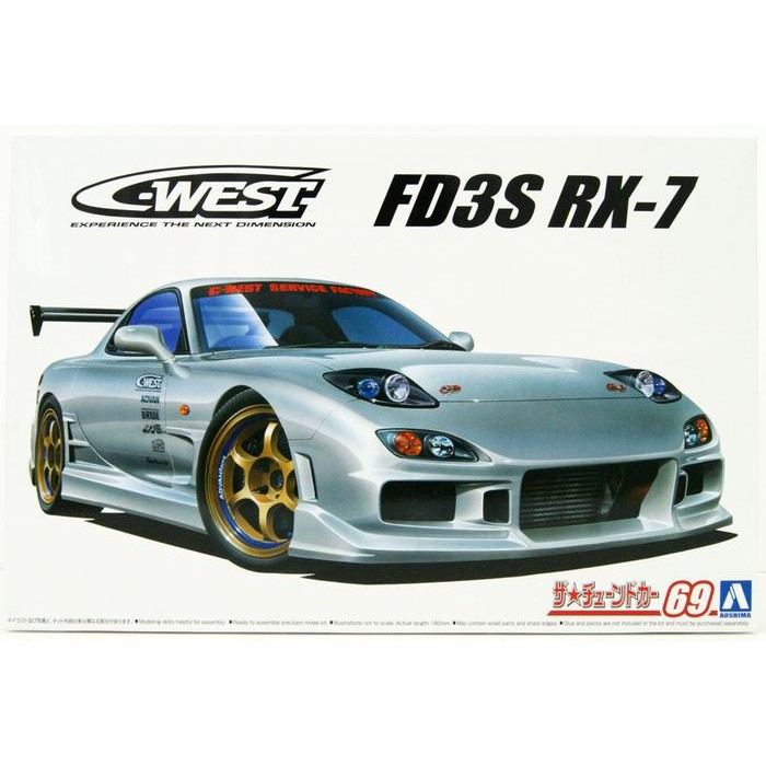 Aoshima 1:24 Mazda RX-7 (FD3S) C-West