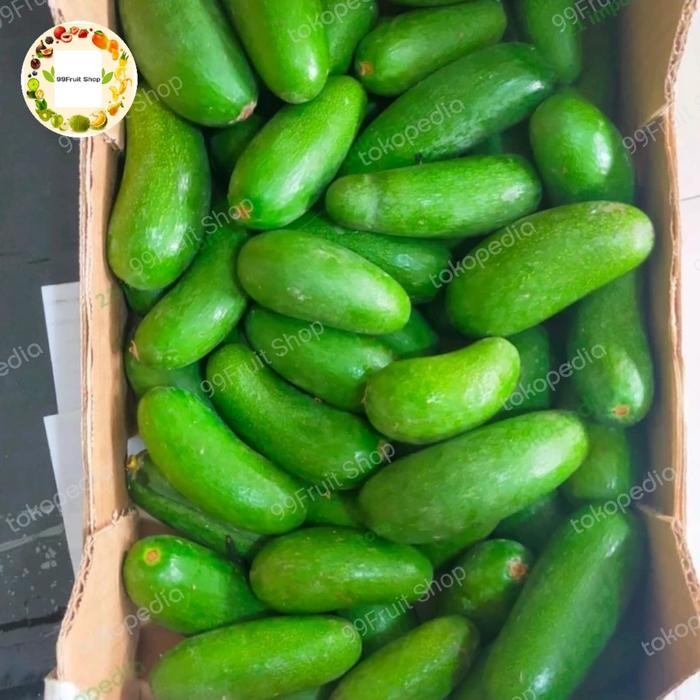 

TERMURAH Buah avocado cocktail buah alpukat tanpa biji 250 gram READY STOCK