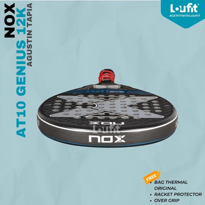 Nox Racket Padel / Raket Nox At10 Genius 12K Agustin Tapia Original / Carbon 12K Best Seller