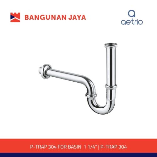 TERLARIS AETRIO P-TRAP 304 FOR BASIN 1 1/4" P-TRAP304