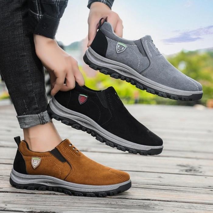 Saint Barkley - Kenxiex Original Sepatu Casual Pria Import Sepatu Slip On Kekinian Trendy 121116