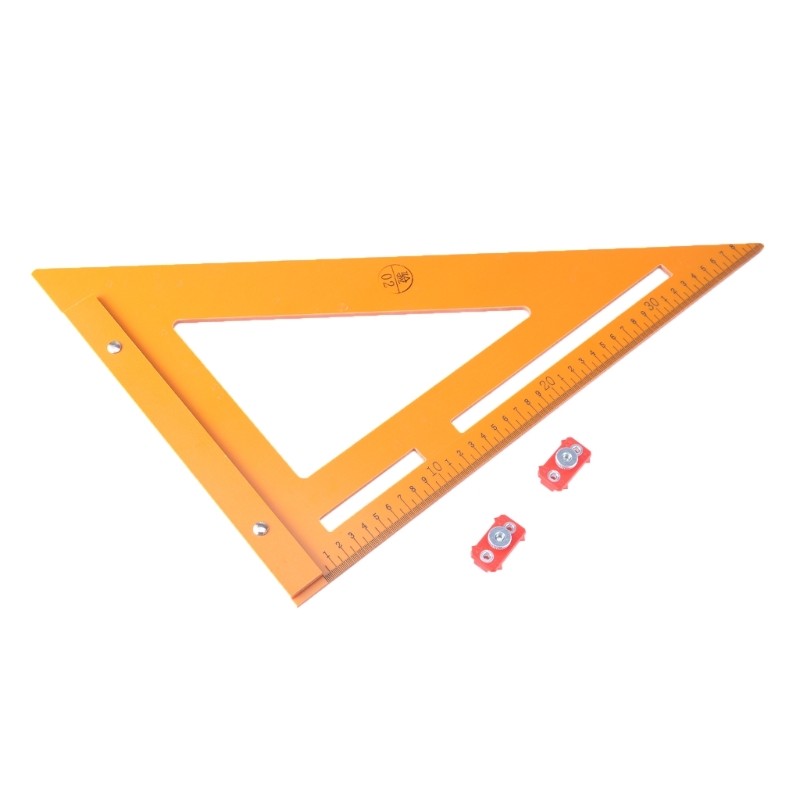 3D Measuring Ruler Woodworking Positioning Ruler Protractor