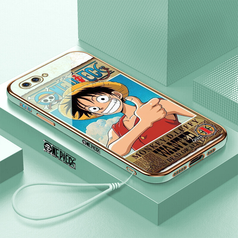 [Pengiriman lokal] Realme C1 C2 C2S C3 C11 2021 C12 C15 C17 C25 U1 X A1K  Casing HP Pola Monkey D. L