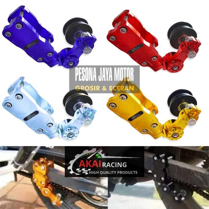 Yollaola.store Stabilizer Rantai Tensioner Rantai Motor Universal Vixion,Cbr150r,Satria Fu,Sonic,Mx