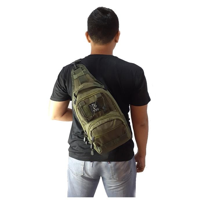 

ME308 TAS SLEMPANG PRIA/SLING BAG ARMY TACTICAL BIDIGI REBORN Slingbag Selempang TERBATAS
