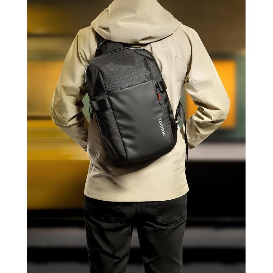 

QF456 tomtoc Compact EDC Crossbody Sling Bag Backpack Daypack for Travel A54 BIG SALE