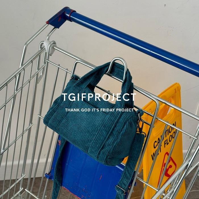 

DO907 Tgifproject - Kino Tas Selempang Wanita Corduroy NEW