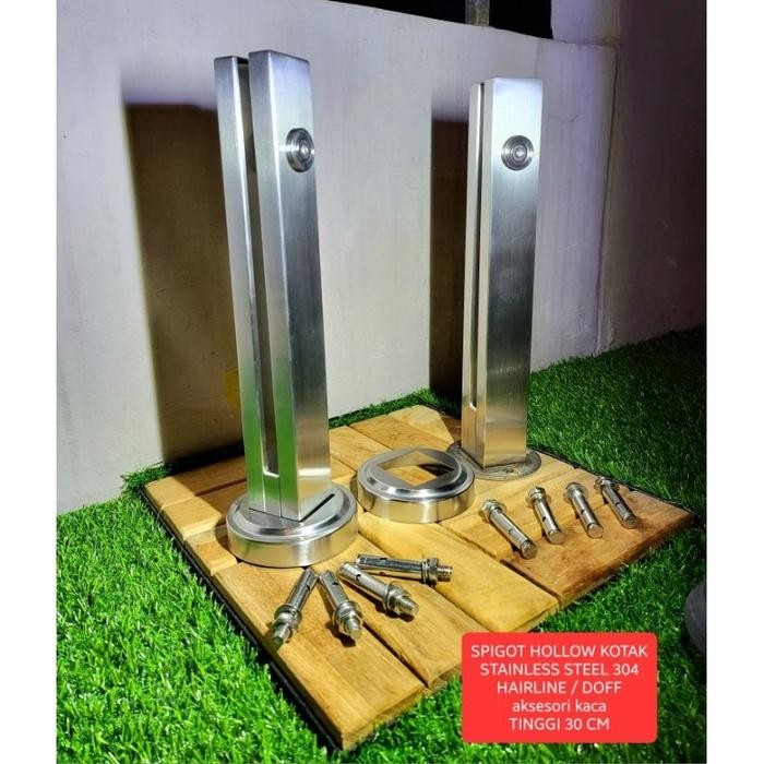 SPIGOT HOLLOW KOTAK STAINLESS STEEL 304 DOFF