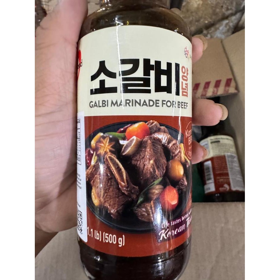 

O'Food Bulgogi / Galbi Marinade For Beef / Saus Barbeque Bbq 500 Gram