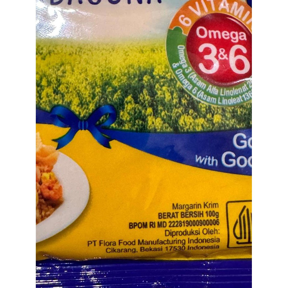 

[Kecil] Blueband Serbaguna Sachet 100 Gram