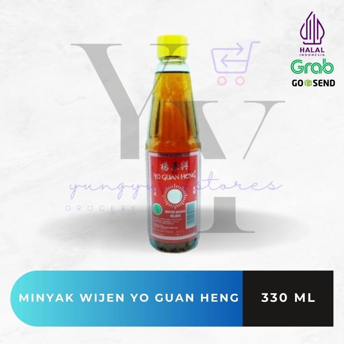 

Minyak Wijen Matahari Yo Guan Heng Botol 330 Ml