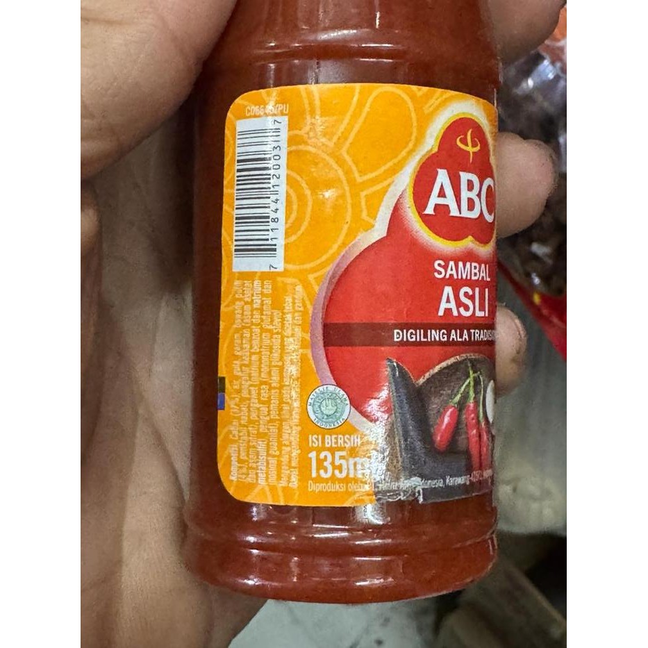 

[Kecil] Abc Sambal Asli / Extra Pedas / Saus Tomat / Kecap Manis / Asin 135 Ml