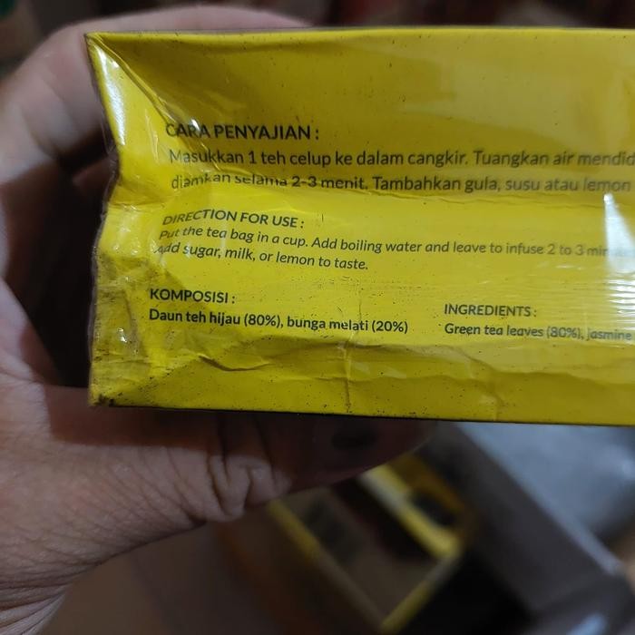 

Tong Tji Teh Celup Jasmine / Melati Non Amplop 25 Sachet