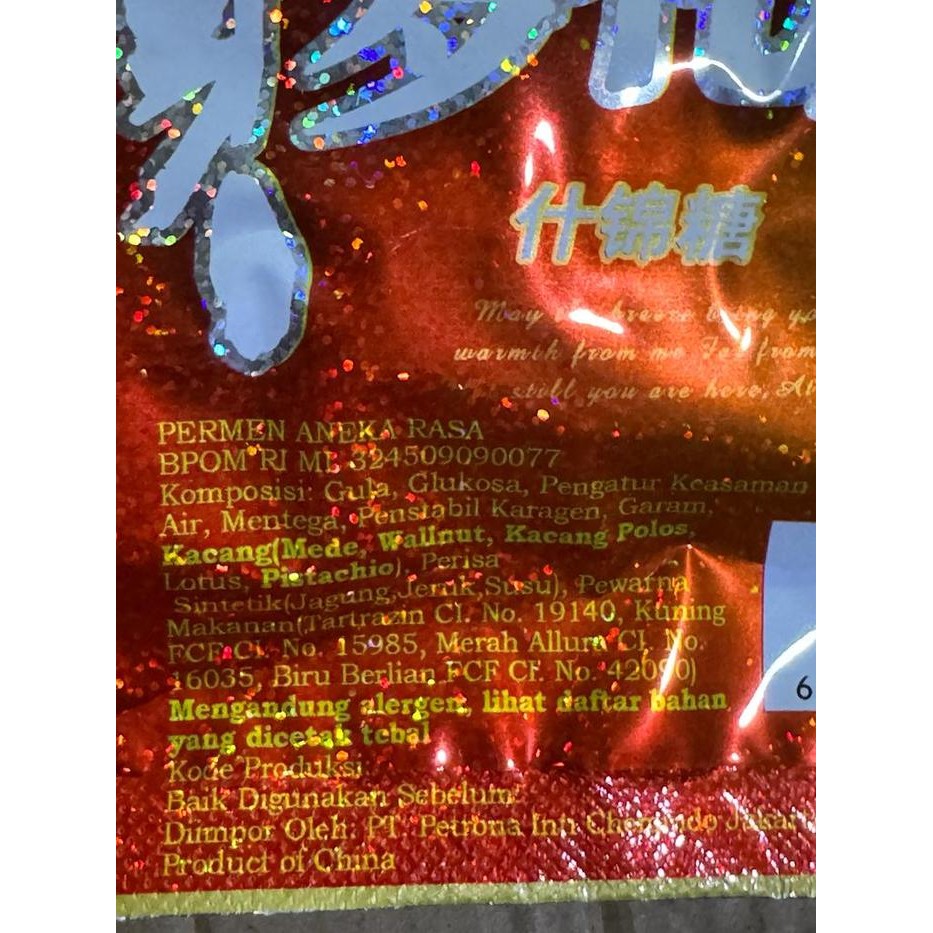 Assorted Candy / Permen Aneka Rasa Penguin Brand Imlek 500 Gram