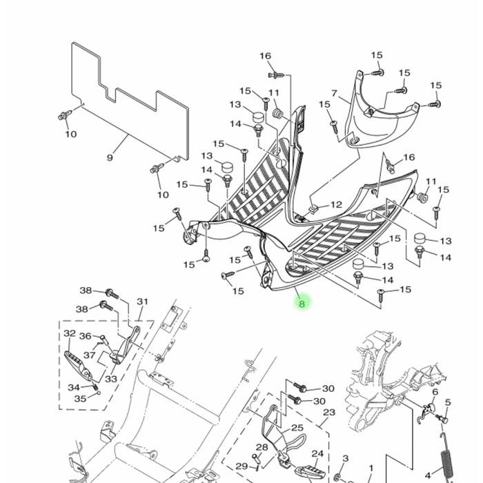 Request Order Part Fino Fi 125 Grande 2020 Original