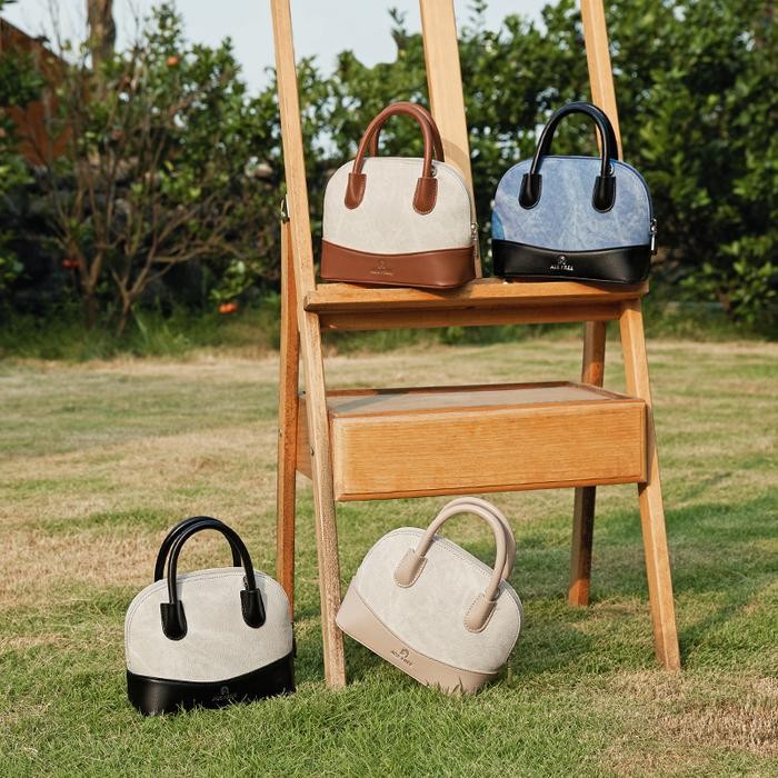 

EJ698 AGE FREE Alma Bag Tas Wanita Tas Selempang Tas Hitam DISKON