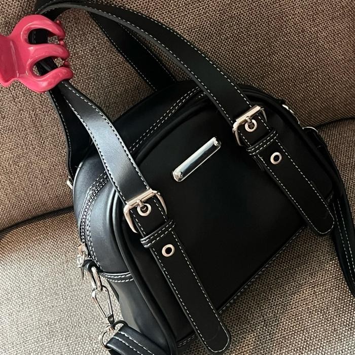 

KP604 Tas Selempang Bahu Wanita Mini Reboong Hitam BOOM SALE