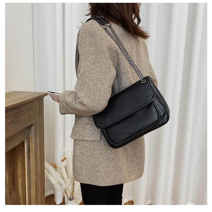 

UE634 BelanjaLokal tas rantai sleeves bag tas hp tas selempang tas bahu wanita tas wanita kekinian