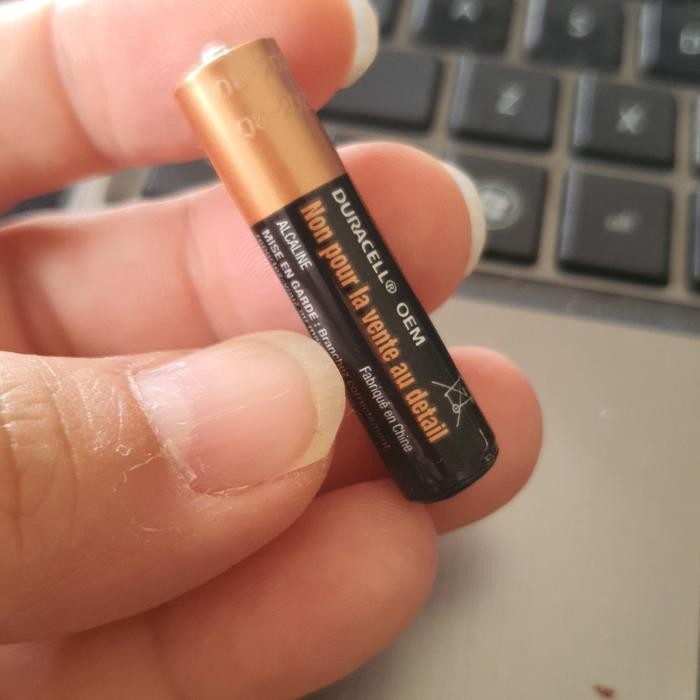 Batu battery Baterai Batre DURACELL AAA Alkaline bukan ABC recharger